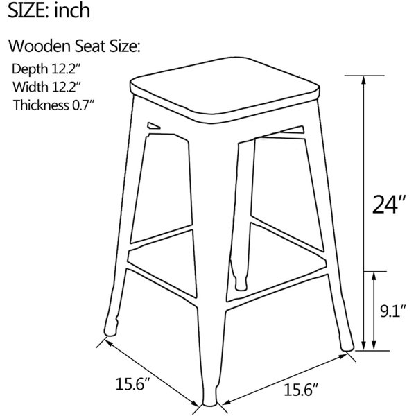 Williston Hartung Counter and Bar Stool & Reviews Wayfair